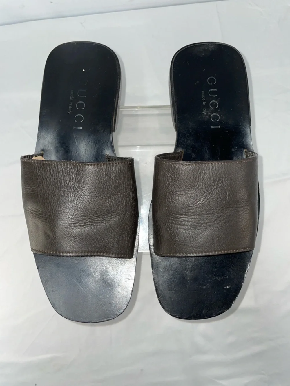 GUCCI MENS SANDAL SLIDES FTL-04-013 - Picture 5 of 9